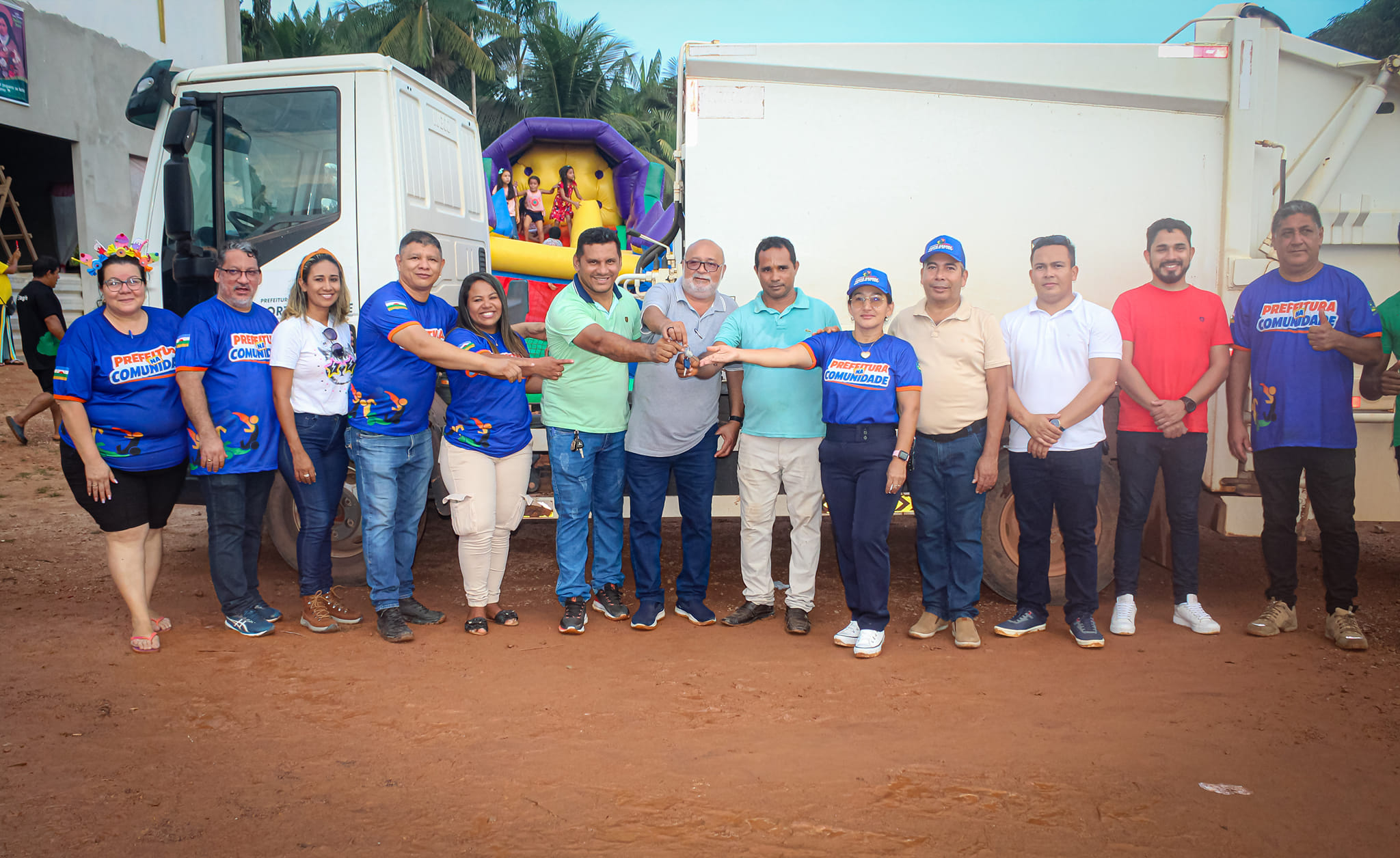Presidente da Câmara Participa das Celebrações do Dia das Crianças na Comunidade do KM 142 e Cupixi